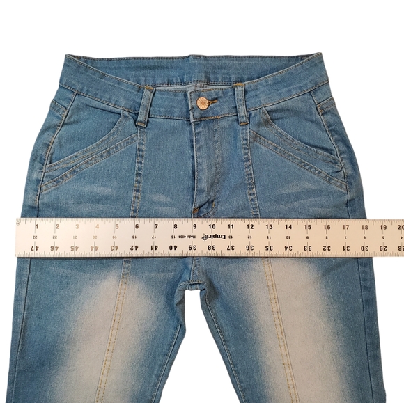 Womens Mid Waisted Bootcut Jeans Size Small - Picture 11 of 13